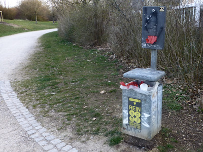 Hundekotbeutelspender soll